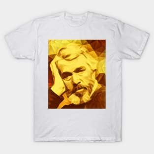 Thomas Carlyle Golden Portrait | Thomas Carlyle Artwork 12 T-Shirt